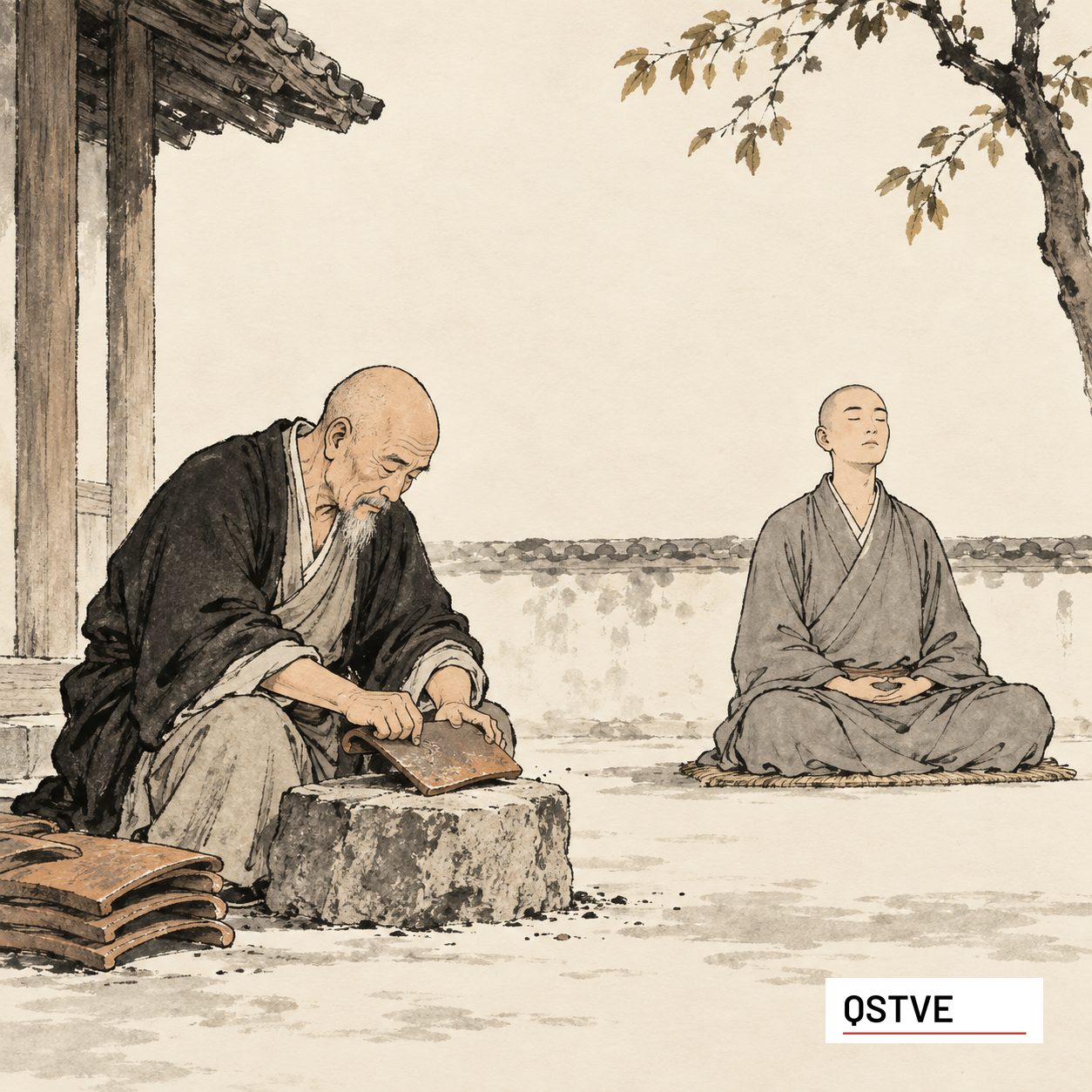 Zen illustration